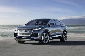 Audi Q4 Sportback e-tron Concept 2020 года 